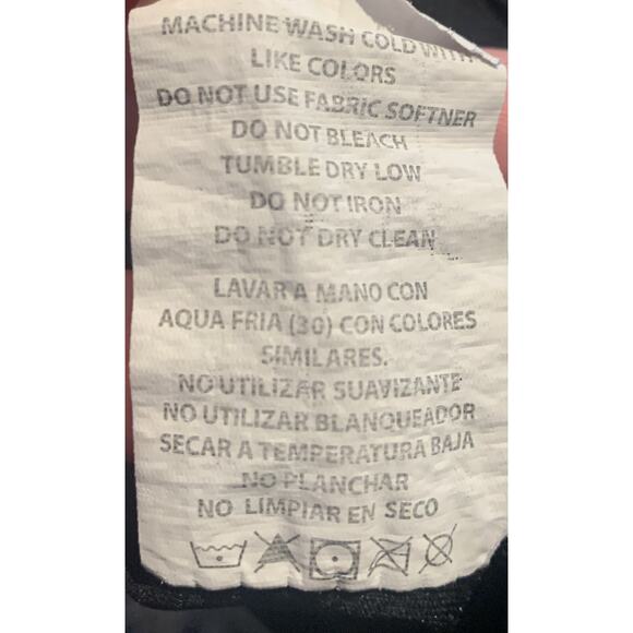 BEBE Crew Neck Sweatshirt Women's Small Full Zip Black - Picture 7 of 7